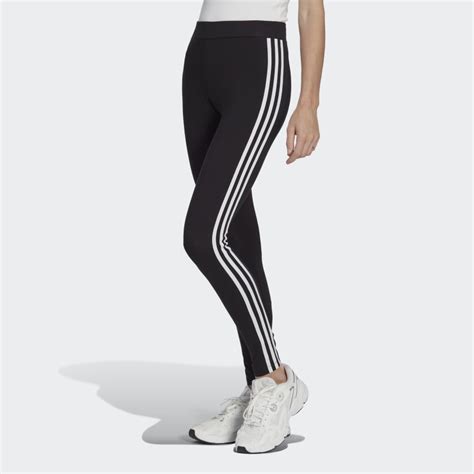 adidas originals leggings in schwarz mit 3 streifen|Adidas Adicolor 3.